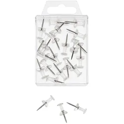 WEDO Pinnnadeln transparent