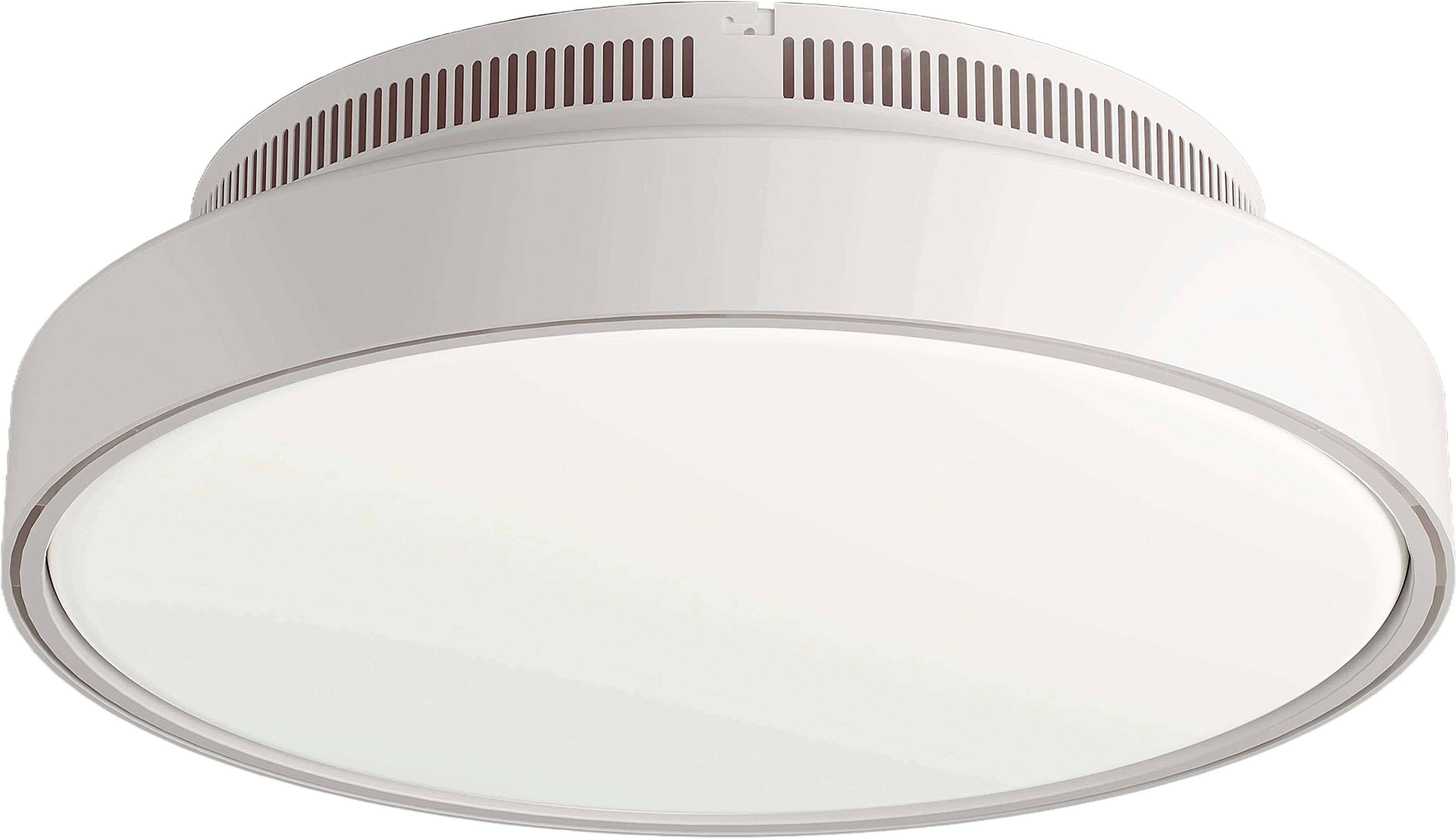 Zephir PLAFONIERA LED  ZVP5 48W DA 3000K A 6500K CON VENTILATORE Ø52x17 cm