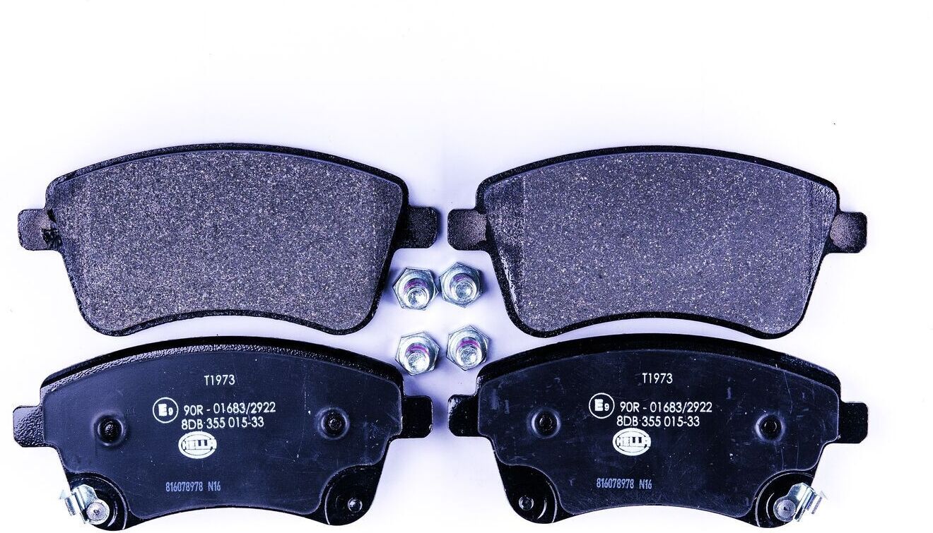 HELLA 8DB 355 015-331 Brake pad set