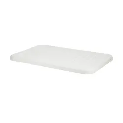 Rotho Deckel  COUNTRY ¦ weiß ¦ Kunststoff ¦ Maße (cm): B: 18,9 H: 1,3