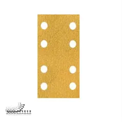 MP Schleifstreifen GoldFilm" 8-Loch Klett 70 x 198mm P240, 50Stk."