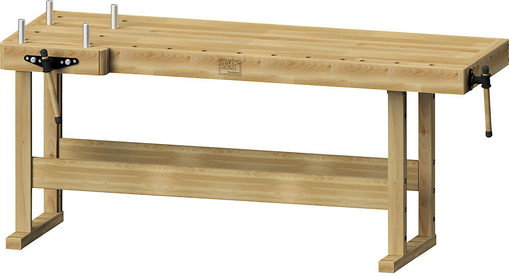 Profi-Hobelbank, mittelschwere Ausführung, HxBxT 890 x 2080 x 850 mm ANKE
