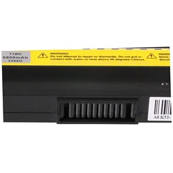 Patona 2488 (9 Zellen, 6600 mAh), Notebook Akku, Schwarz, Gelb