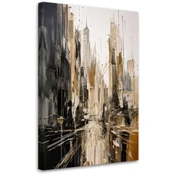 LEINWANDBILD Abstraktion 60x90cm