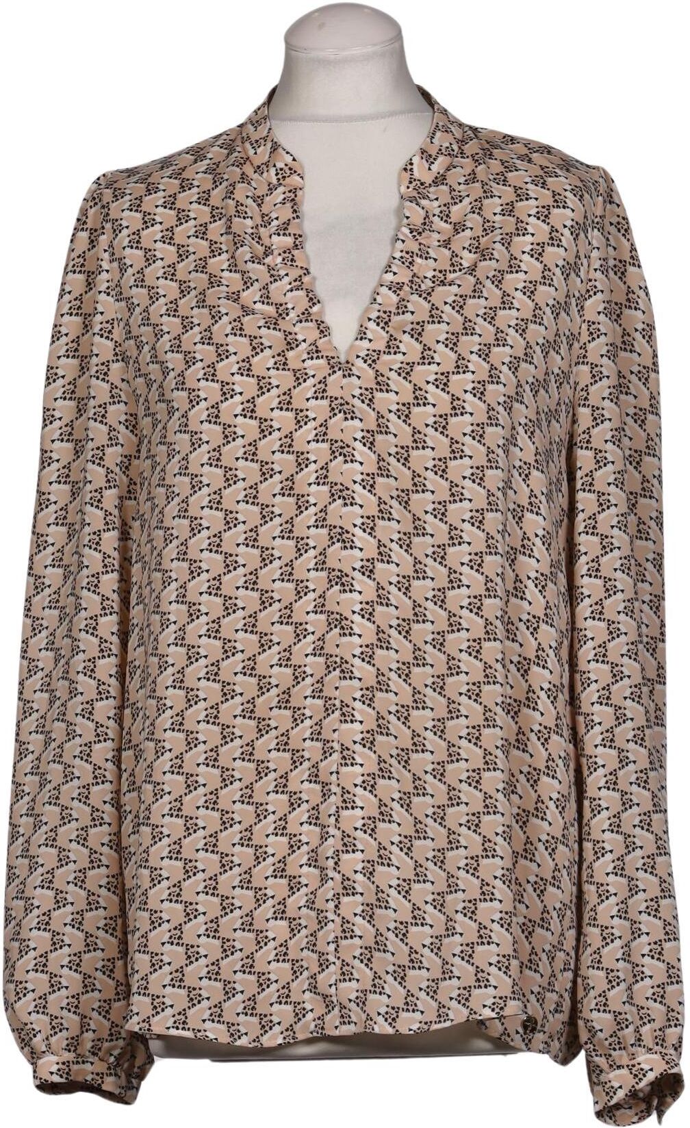 Cain Damen Bluse, Beige, Gr. EU 38 (Marc Cain N3), Synthetik - Second Hand