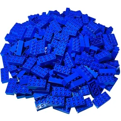 LEGO Duplo 2x4 Steine Blau - 100 Stück - Grundbausteine 3011 NEU (3011)