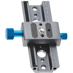Novoflex CASTEL-MINI II Einstellschlitten (Stativschlitten), Stativ Zubehör, Grau