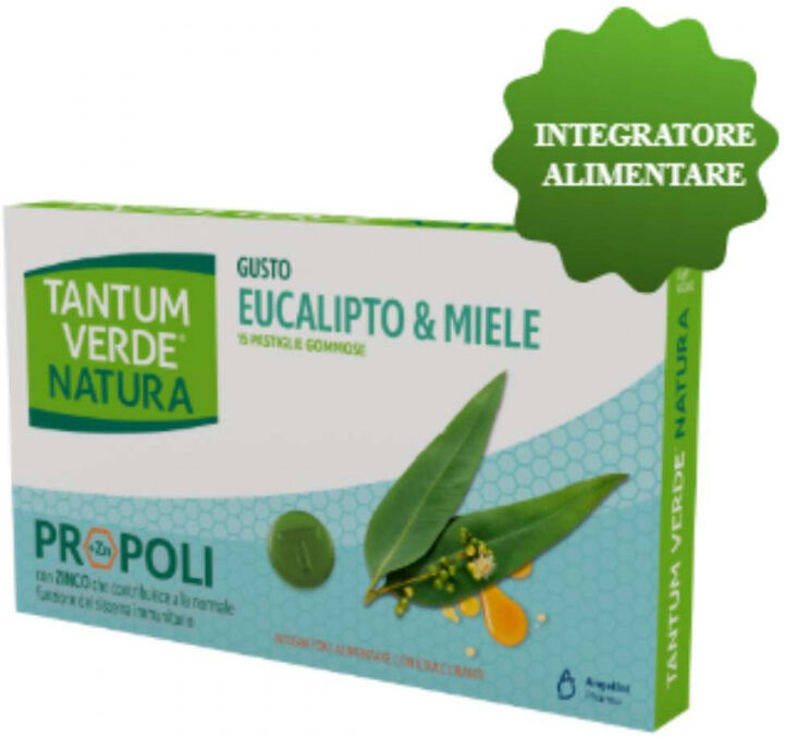 Angela'S Pharma Angelini Tantum Verde Natura Mal Di Gola Eucalipto Miele 15 Pastiglie