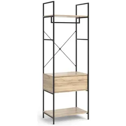 Vicco, Kleiderschrank, Enya mit Schublade (60 x 40 x 180 cm)