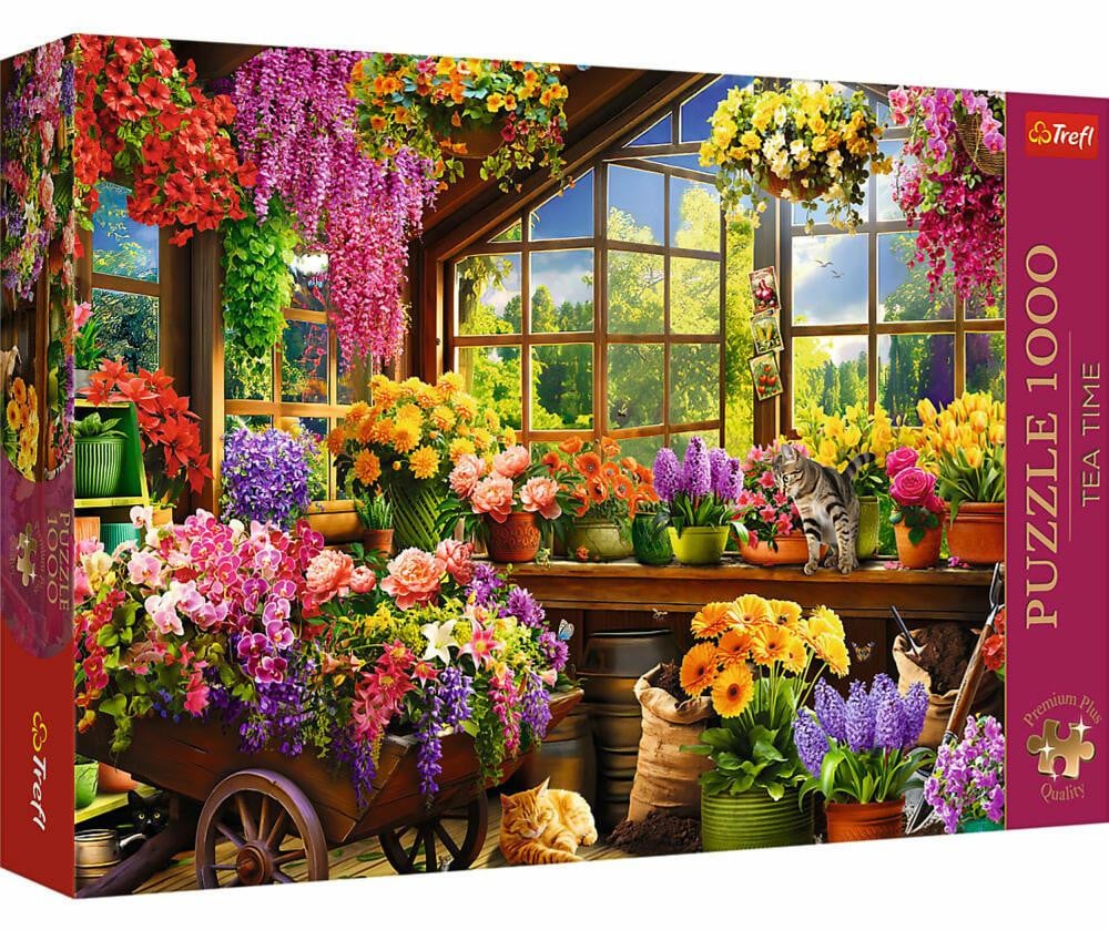 Trefl Premium Plus Puzzel Thee-tijd 1000 stukjes