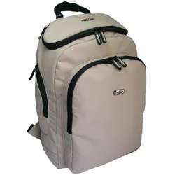 HUGGER Laptop Designer-Tasche Rucksack 15 Zoll beige 360B-102