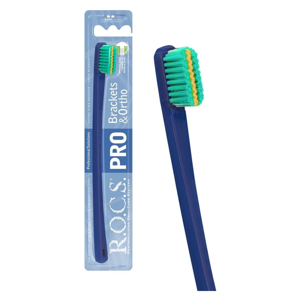 R.o.c.s. PRO Brackets & Ortho Zahnbürste - Intelligentes Putzsystem - Mehrfarbig (41927719)