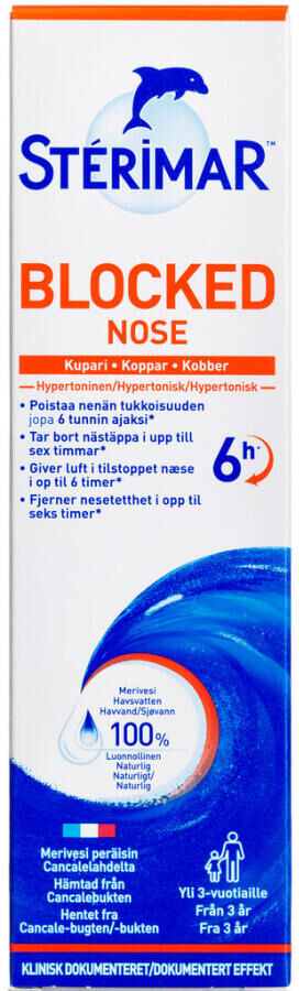 Sterimar Blocked Nose Medicinsk udstyr 100 ml