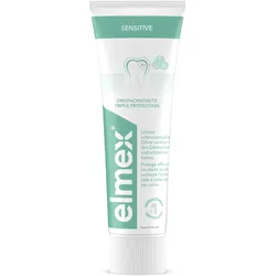 4x Elmex, Zahnpasta, Sensitive (75 ml)