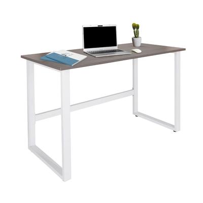 Schreibtisch / Computertisch WORKSPACE LIGHT I 120 x 60 cm grau / weiß hjh OFFICE