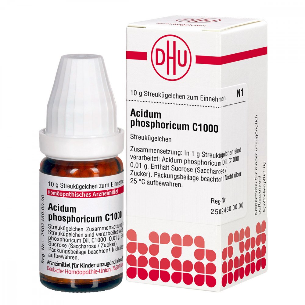 DHU-Arzneimittel GmbH & Co. KG Acidum Phosphoricum C1000 Globuli 04201126