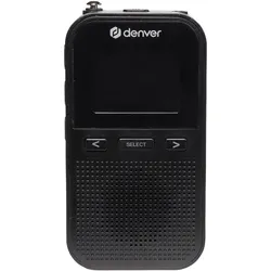 Denver DAH-126 (DAB+, FM, KW, Radio Frequency (RF)), Radio, Schwarz