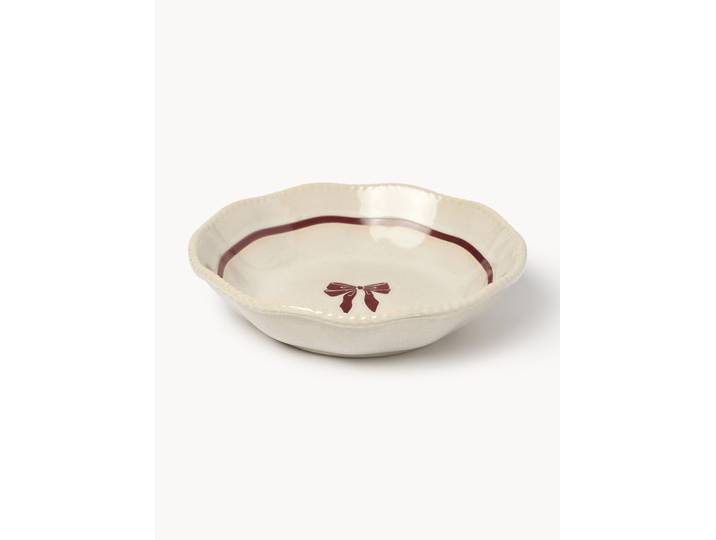 Assiettes creuses Loops, 4 pièces