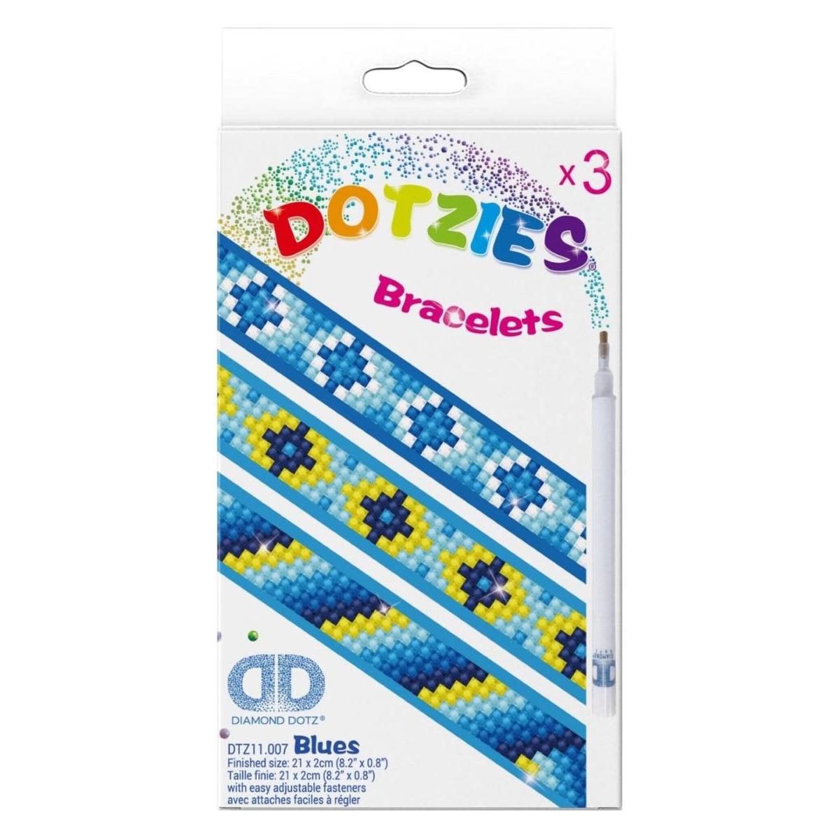 Diamond Dotz Diamond Painting Armbänder Blau (DTZ11.007)