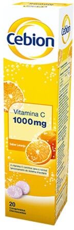 Cebion Vitamina C 20 comprimidos efervescentes