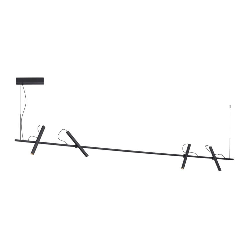 Design hanglamp Pure Tutua zwart Paul Neuhaus