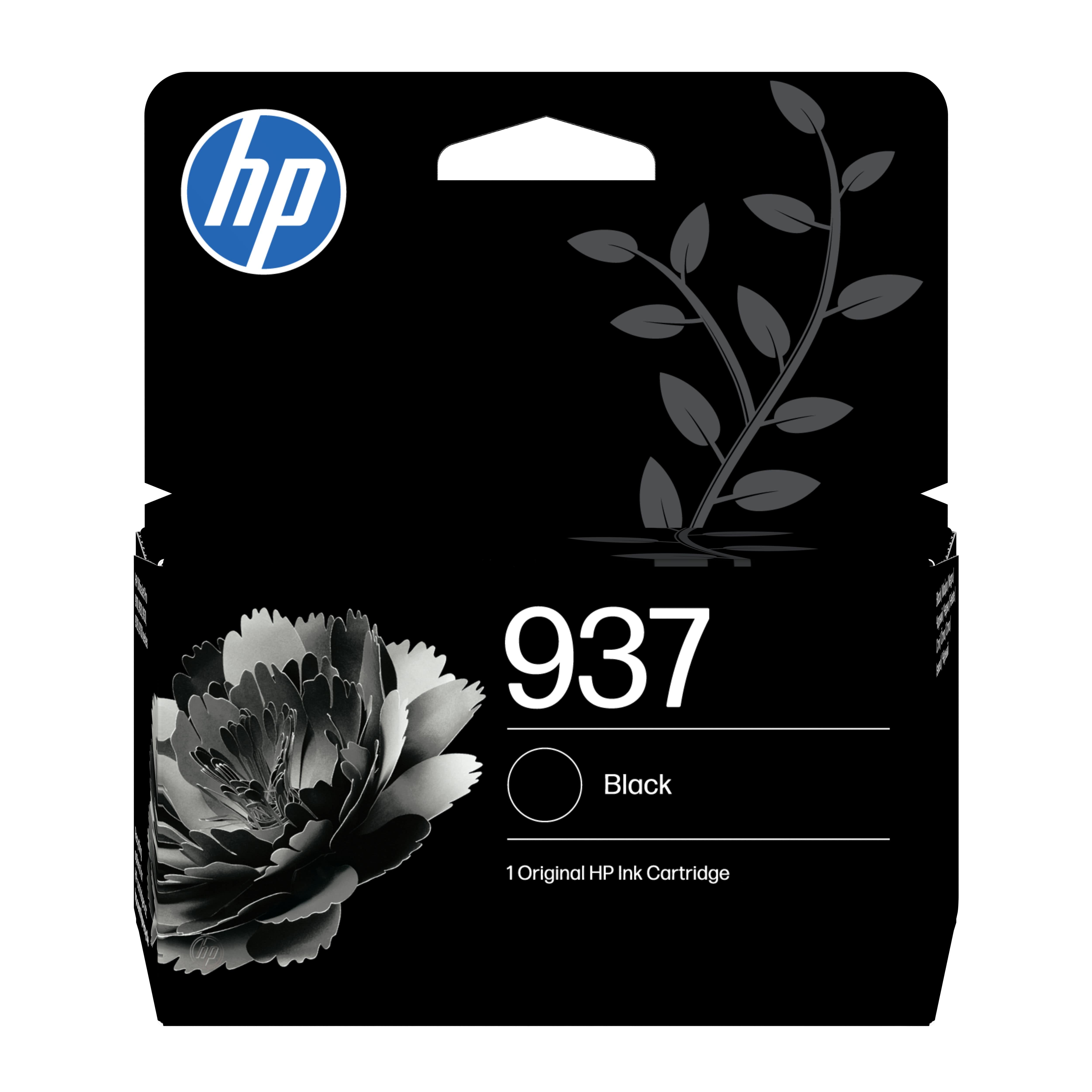 HP Nr.937 originale Druckerpatronen Schwarz 1250 Seiten 4S6W5NE