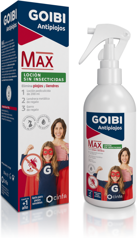 Goibi Max Anti-Lice Lotion without Insecticide 200 ml