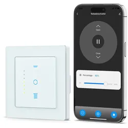 CURRYSMARTER Gen6 WLAN Rollladenschalter, Smarte Rollladensteuerung & Jalousieschalter