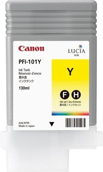 Canon PFI-101Y - Jaune - Cartouche d'encre Jaune
