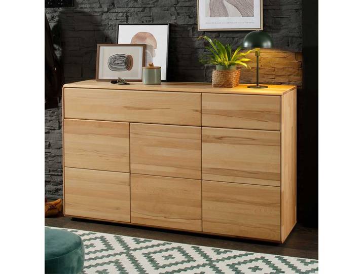 Pharao24 Sideboard Sialom, aus Massivholz