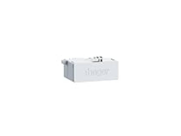 Hager Connecteur RJ45 Patch 180° IP20 CAT6A ZZ45WAN2PP