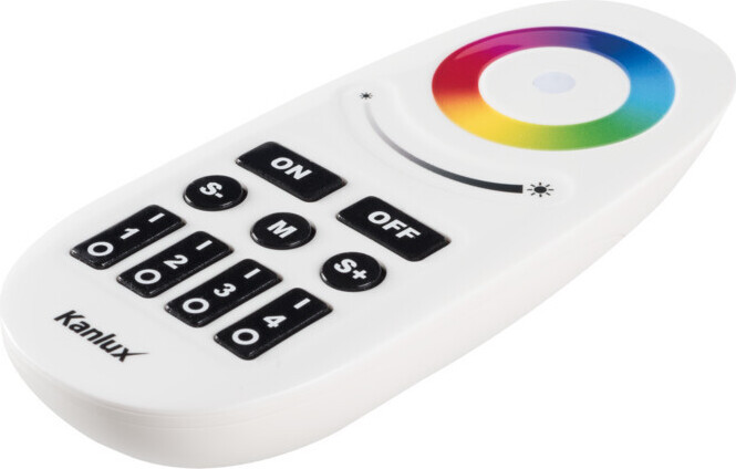 Kanlux 22146 Afstandsbediening voor multicolor LED-strips met vier kanalen RGBW