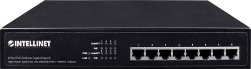 Intellinet 560641 560641 Netzwerk Switch 8 Port 1 GBit/s PoE-Funktion