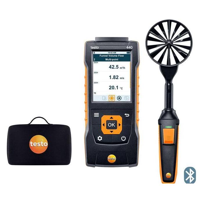 Testo 440 Anemometer +1370°C max.Temp. versch.Messparam. (0563 4403)