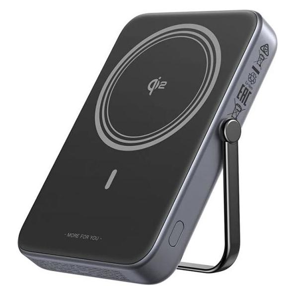 Ugreen Magnetic Power bank UNO PB764 10000mAh Grey (10000 mAh, 20 W) (45329)