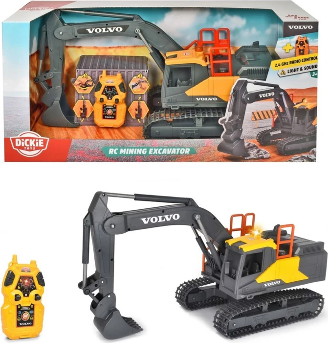 Simba-Dickie RC Volvo Mining Excavator (schwarz/gelb)