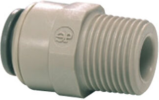 Raccordo Rapido John Guest Terminale Diritto (Tubo) 1/4" X 1/8" (Filetto)