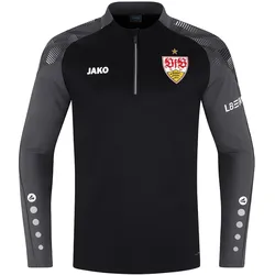 JAKO VfB Stuttgart 1/4-Zip Sweatshirt 2026/27 801 - schwarz/anthrazit S
