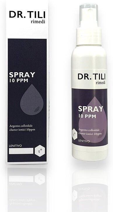 Tilab Argento Colloidale Puro Spray cluster ionico 10 ppm 100ml Dr.Tili