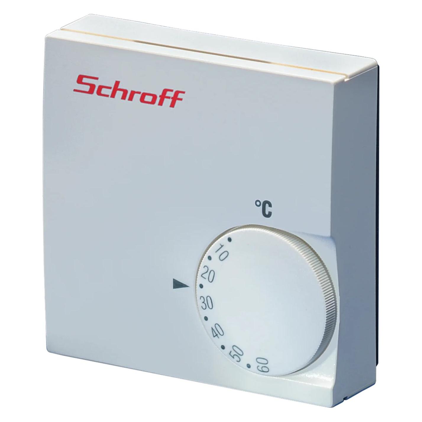Schroff Thermostat mit integriertem Temperaturfühler - THERMOSTAT M.TRAGSCHIEN.230V (20715002)