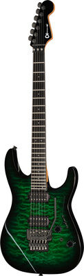 Charvel Pro-Mod Plus DK24 HH FR QM CEM Cloaked Emerald