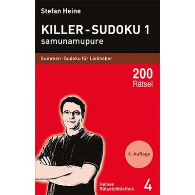 Killer-Sudoku - Samunamupure, Taschenbuch von Stefan Heine, Verlag presse service, 978-3-939940-03-6