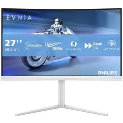 Philips Curved Gaming Monitor »Evnia 27M2C5201L/00« 68,58 cm / 27 '' weiß, 61.1x46.8x19.7 cm