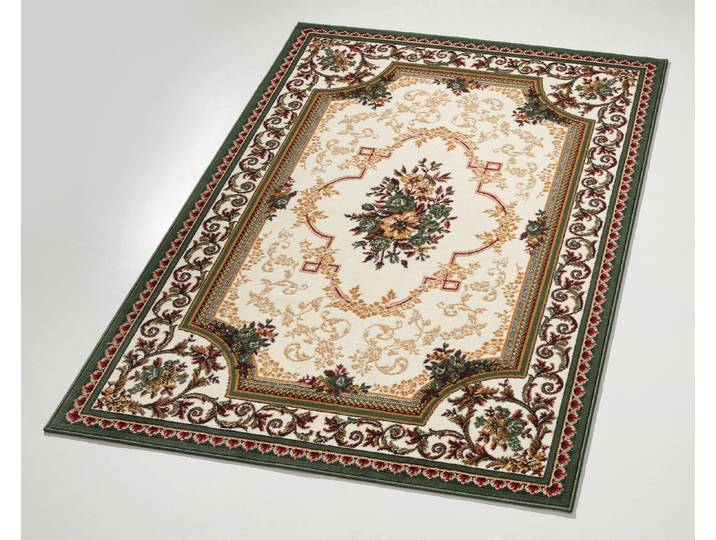 Klassisch gewebte Brücken und Teppiche, Grün, Größe 249 (Teppich, 160x230 cm)