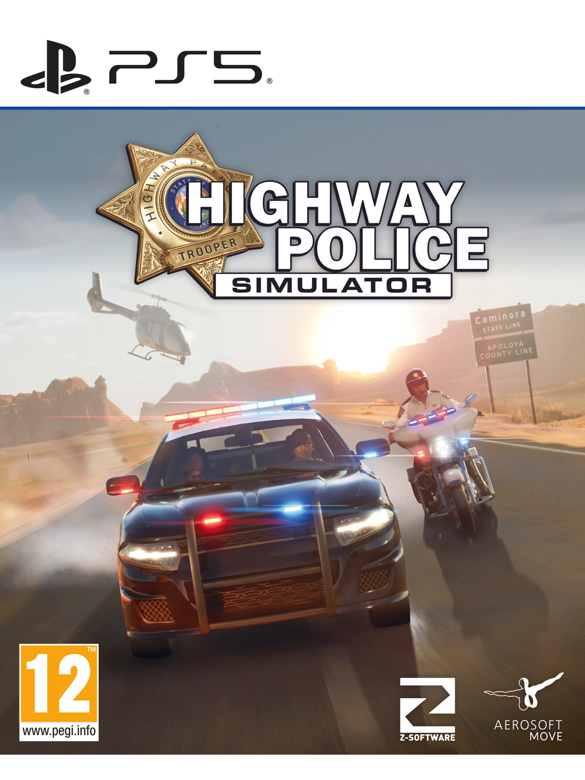 Highway Police Simulator - Sony PlayStation 5 - Simulator - PEGI 12