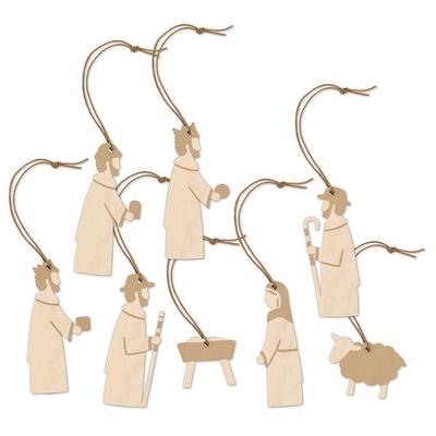 Baumanhänger-Set Krippe