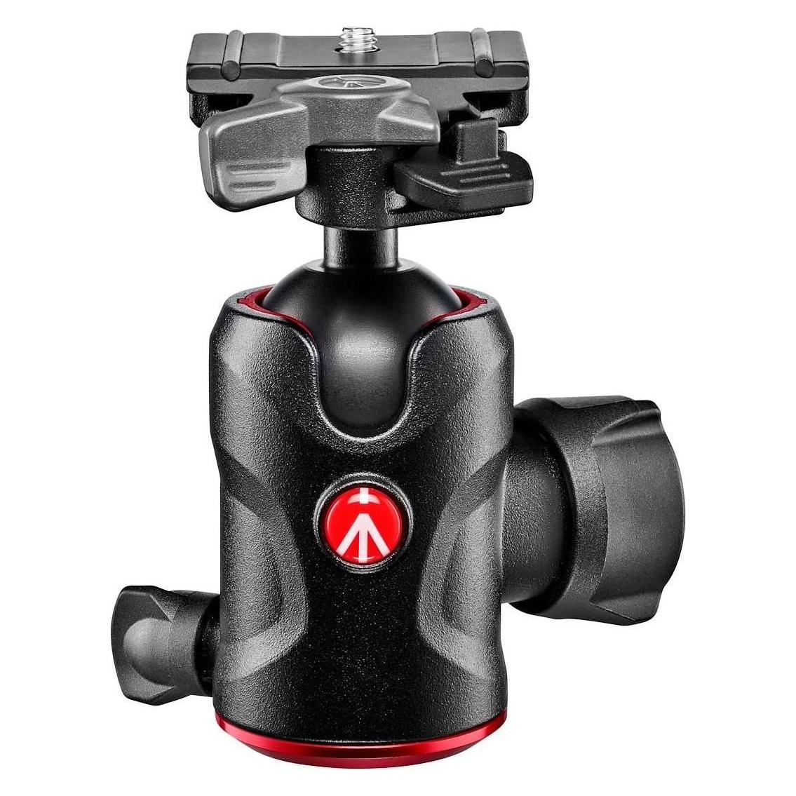 Manfrotto Tripod Head Black Aluminium (Stativadapter) (MH496-BH)