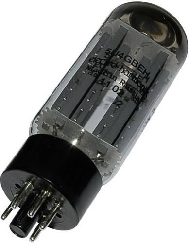 BTB Vertrieb 5 U 4GB Elektronenröhre Dualgleichrichter 300V 300mA Polzahl: 5 Sockel: Oktal Inhalt 1St.