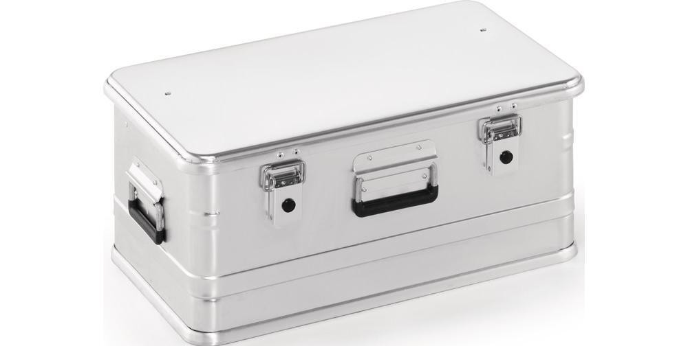 Quality Brand Aluminiumkoffer met scharnierende sluitingen en boorgaten, B/D/H: 58,2 x 38,5 x 26,2 cm