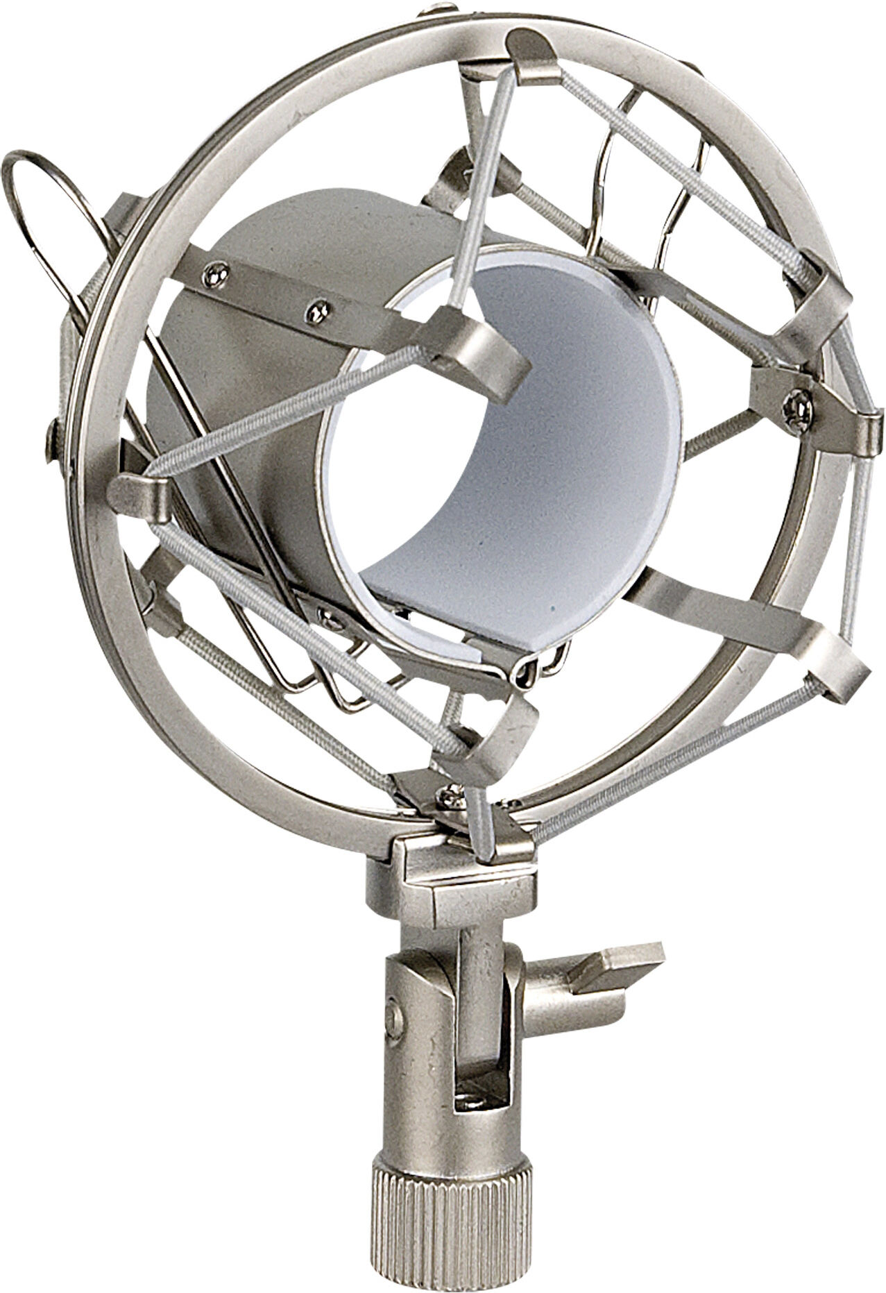Showgear Mikrofonhalter 44-48 Mm 5/8 Gewinde – Stoßfest – Grau